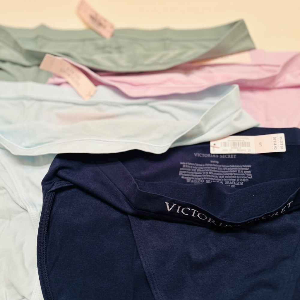 Victoria’s Secret Seamless High-Leg Brief Panty (4 Pairs).   New With Tags - Picture 2 of 3